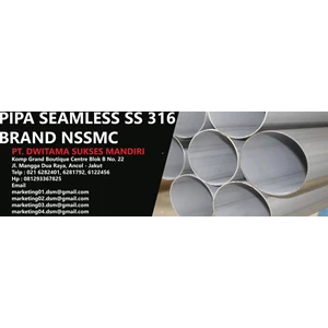 Pipa Stainless Steel SS 316L Seamless Brand NSS