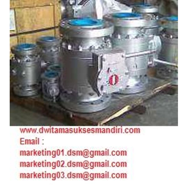 Ball Valve A216 WCB Type Trunion 