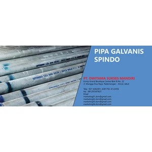 Pipa Galvanis Medium Brand Spindo